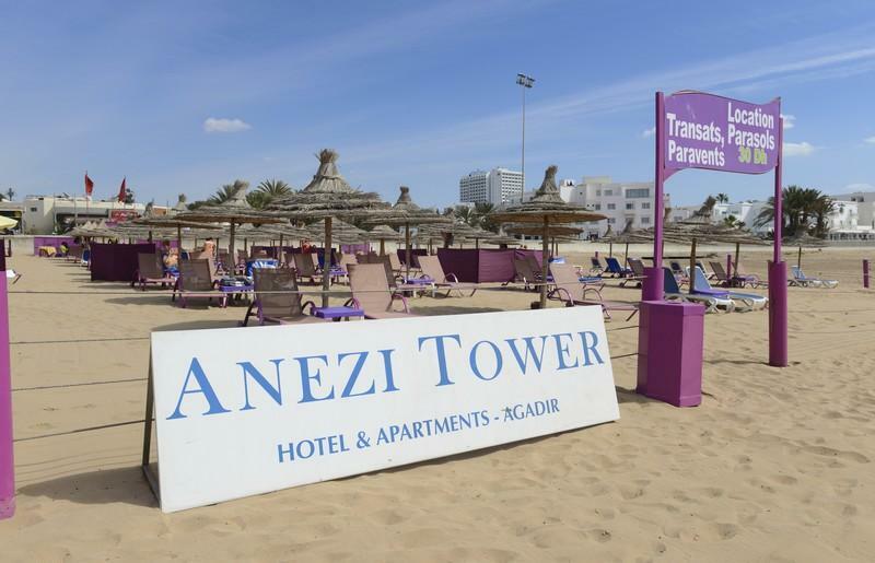 Anezi Tower Hotel Agadir Exterior foto